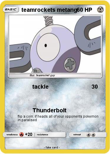Pokemon teamrockets metang