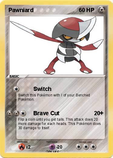 Pokemon Pawniard