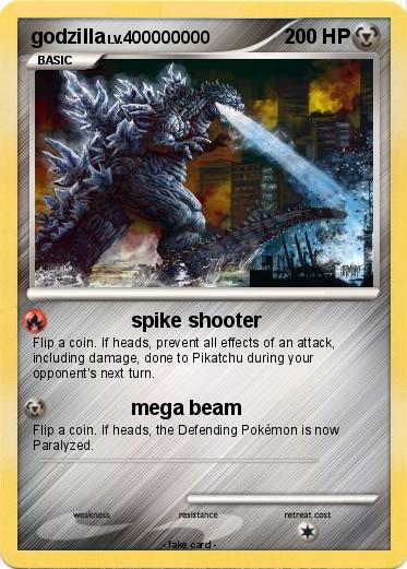 Pokemon godzilla