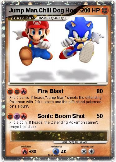 Pokemon Jump Man,Chili Dog Hog