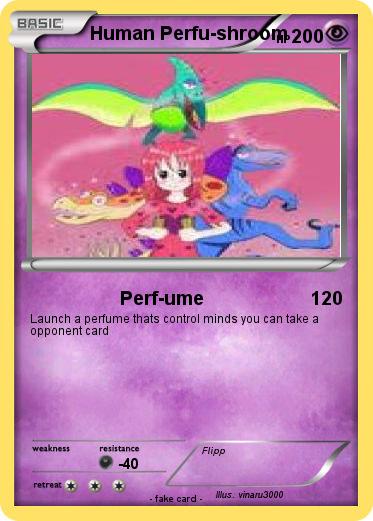 Pokemon Human Perfu-shroom