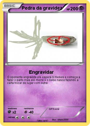 Pokemon Pedra da gravidez