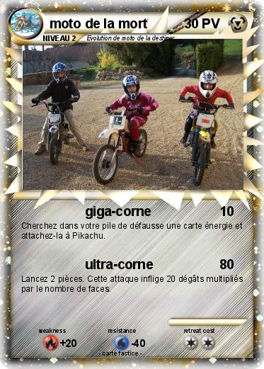 Pokemon moto de la mort