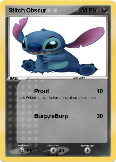 Pokemon Stitch Obscur