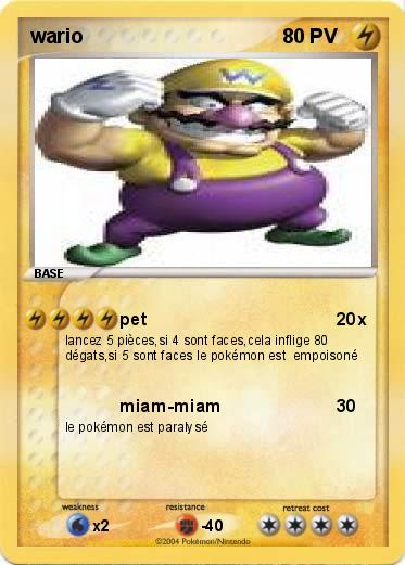 Pokemon wario