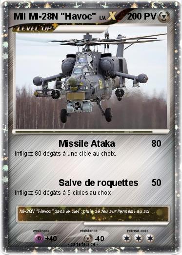 Pokemon Mil Mi-28N "Havoc"