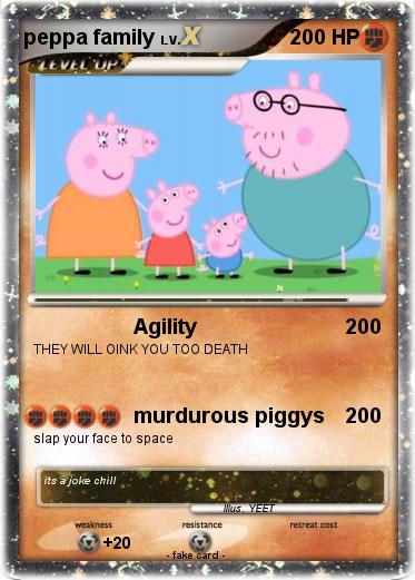 Pokemon peppa family