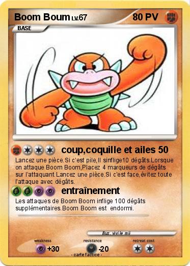 Pokemon Boom Boum