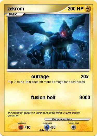 Pokemon zekrom