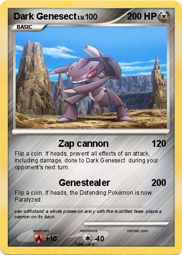 Pokemon Dark Genesect