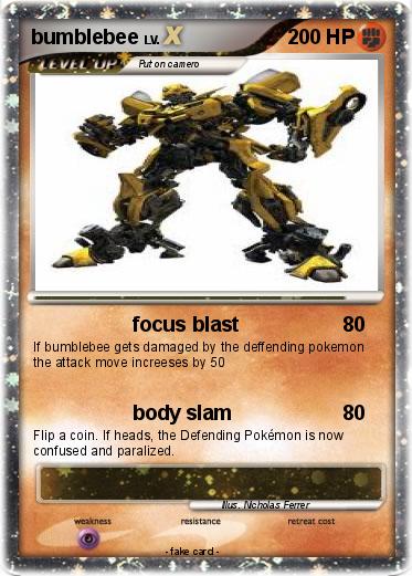 Pokemon bumblebee