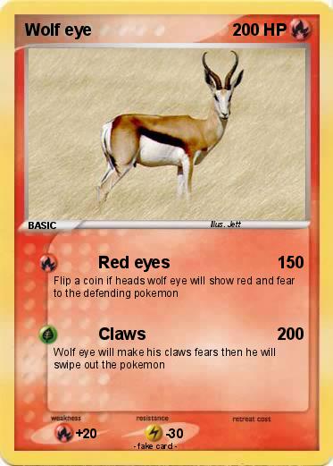 Pokemon Wolf eye