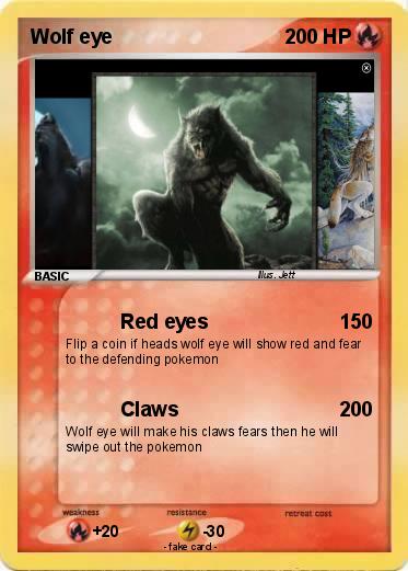 Pokemon Wolf eye