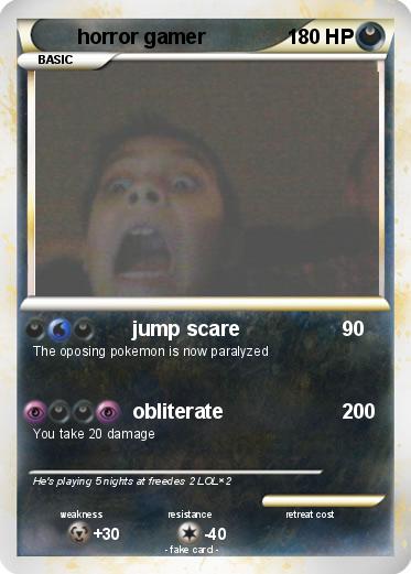 Pokemon horror gamer
