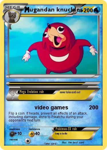 Pokemon ugandan knuckles