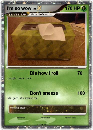 Pokemon I'm so wow