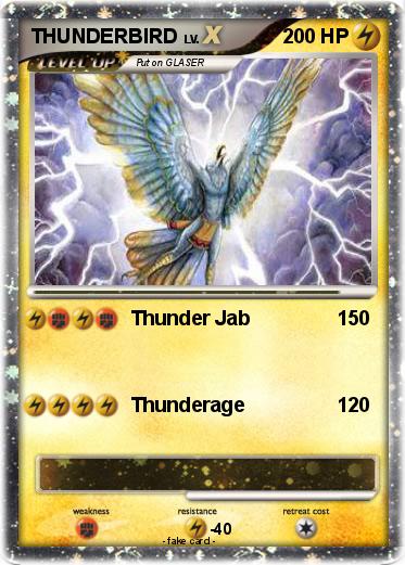 Pokemon THUNDERBIRD