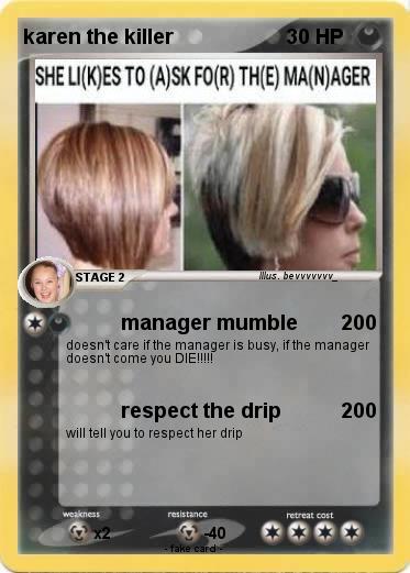 Pokemon karen the killer