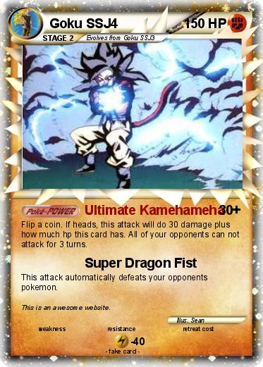 Pokemon Goku SSJ4