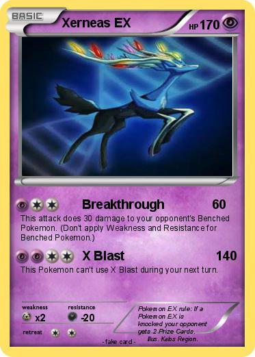 Pokemon Xerneas EX