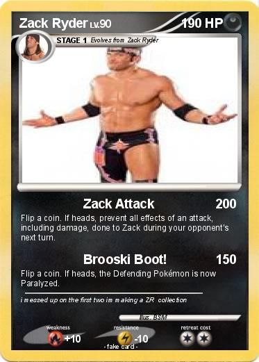 Pokemon Zack Ryder
