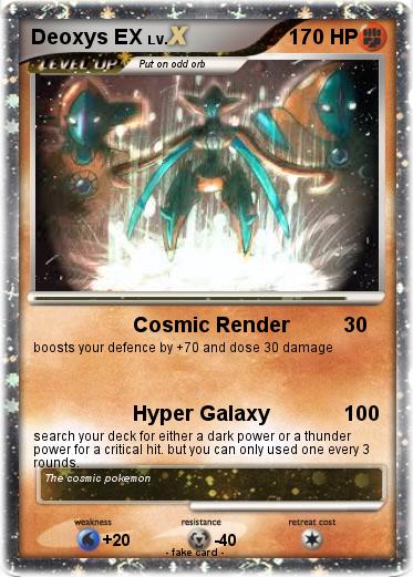 Pokemon Deoxys EX