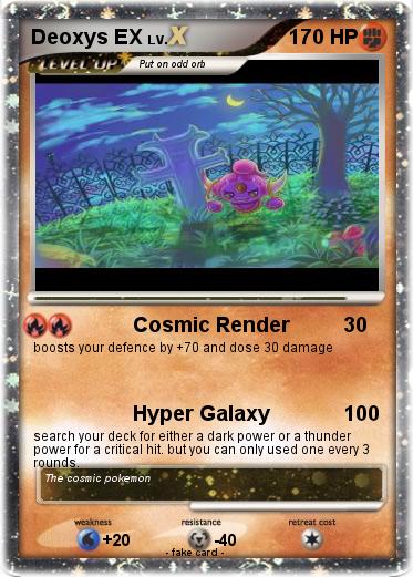 Pokemon Deoxys EX