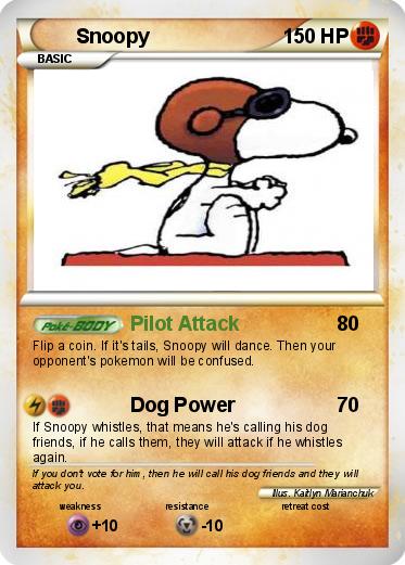 Pokemon Snoopy