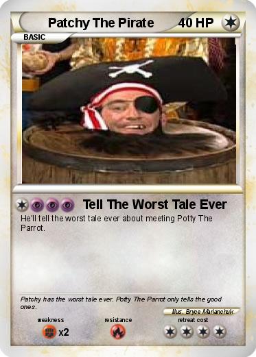 Pokemon Patchy The Pirate