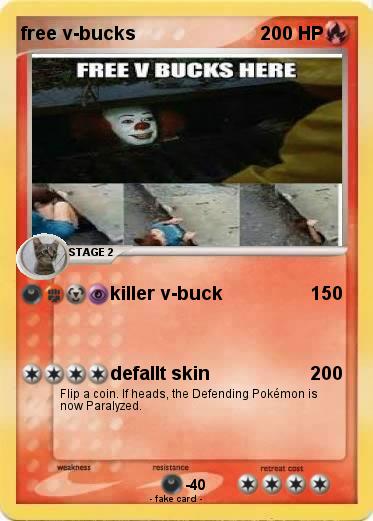 Pokemon free v-bucks
