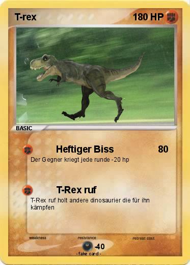 Pokemon T-rex