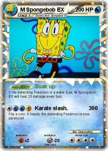 Pokemon M Spongebob EX