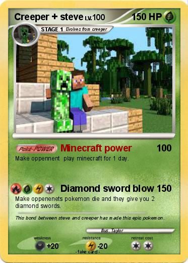 Pokemon Creeper + steve