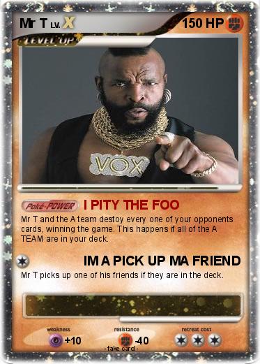 Pokemon Mr T