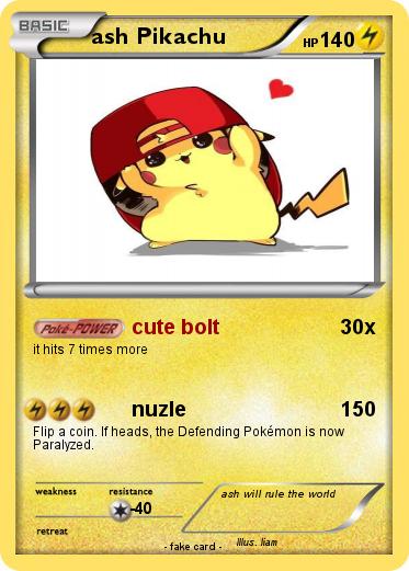 Pokemon ash Pikachu