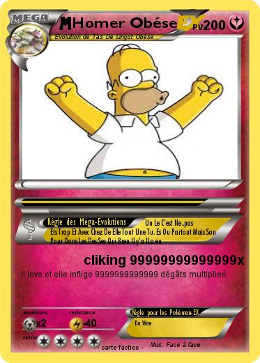 Pokemon Homer Obése