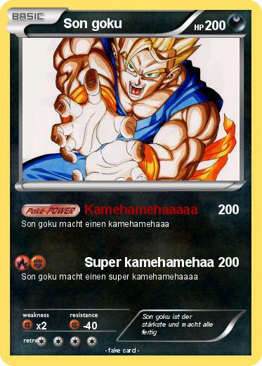 Pokemon Son goku