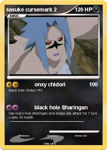 Pokemon sasuke cursemark 2