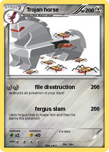 Pokemon Trojan horse