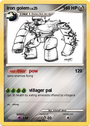 Pokemon iron golem