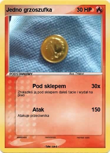 Pokemon Jedno grzoszufka