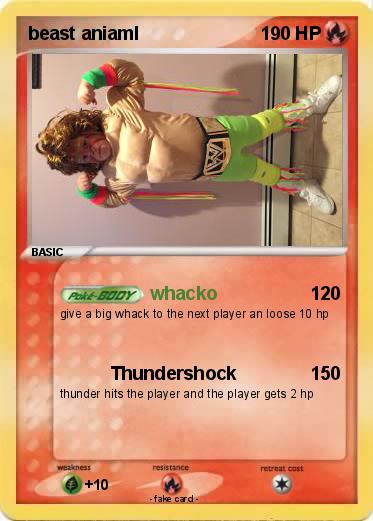 Pokemon beast aniaml