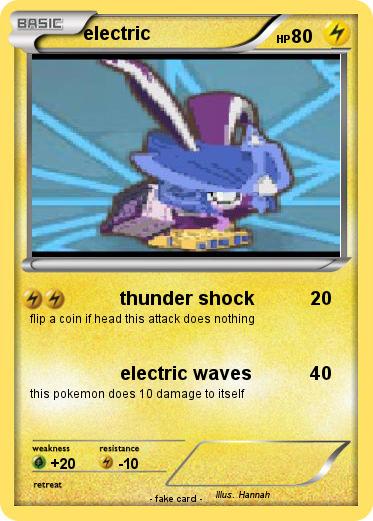 Pokemon electric