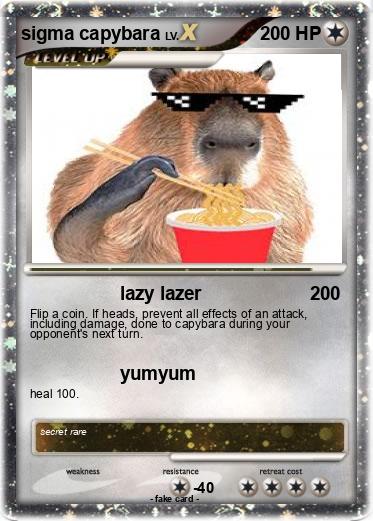 Pokemon sigma capybara