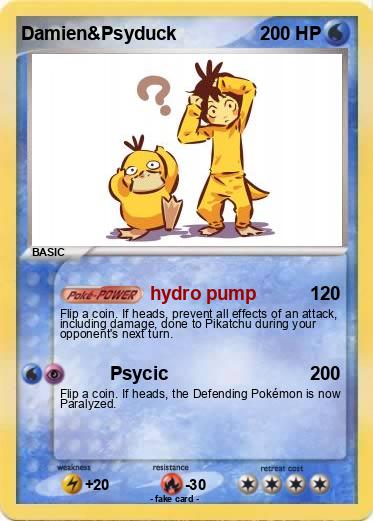 Pokemon Damien&Psyduck