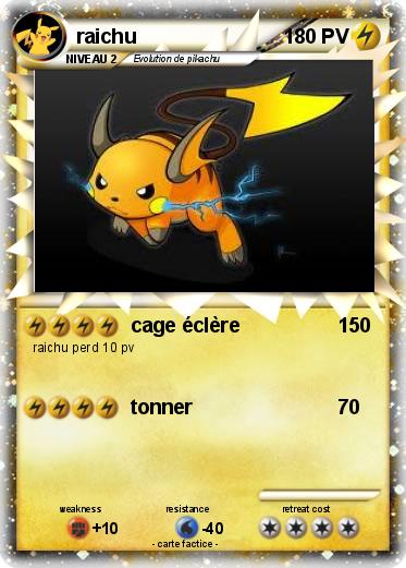 Pokemon raichu