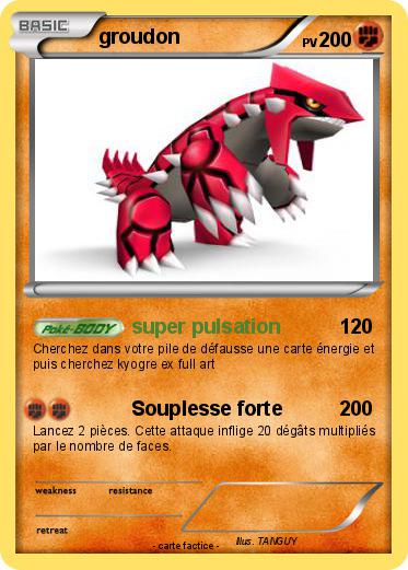 Pokemon groudon