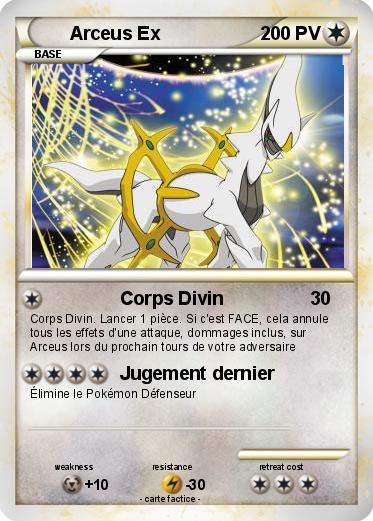 Pokemon Arceus Ex