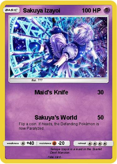 Pokemon Sakuya Izayoi