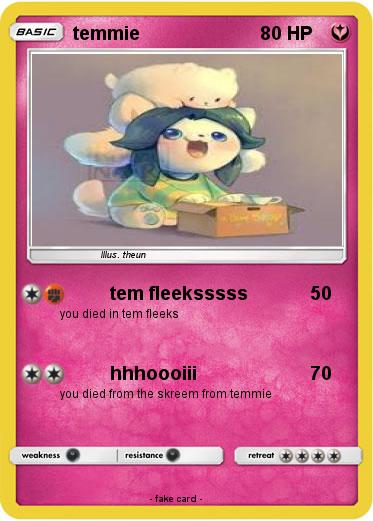 Pokemon temmie
